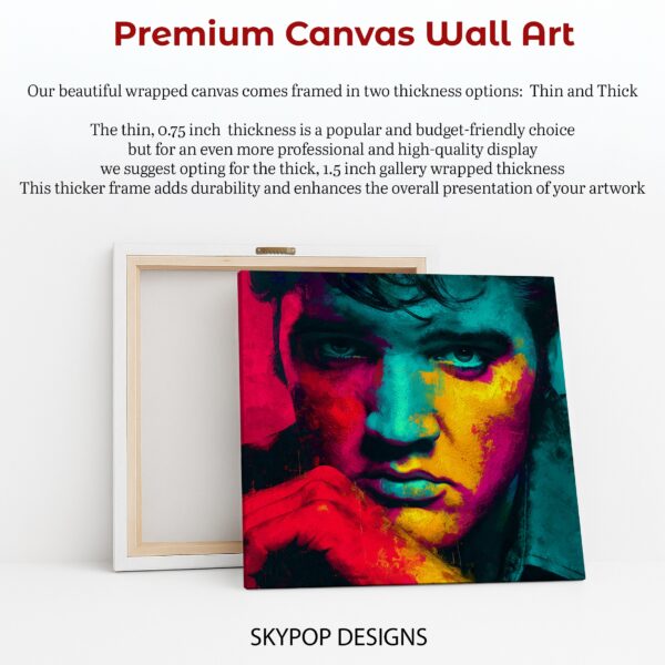 Vibrant Face Portrait Art