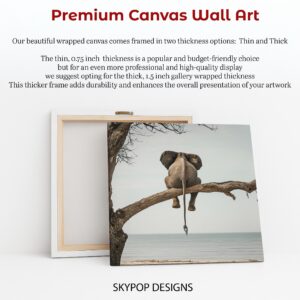 Elephant Tree Branch Art