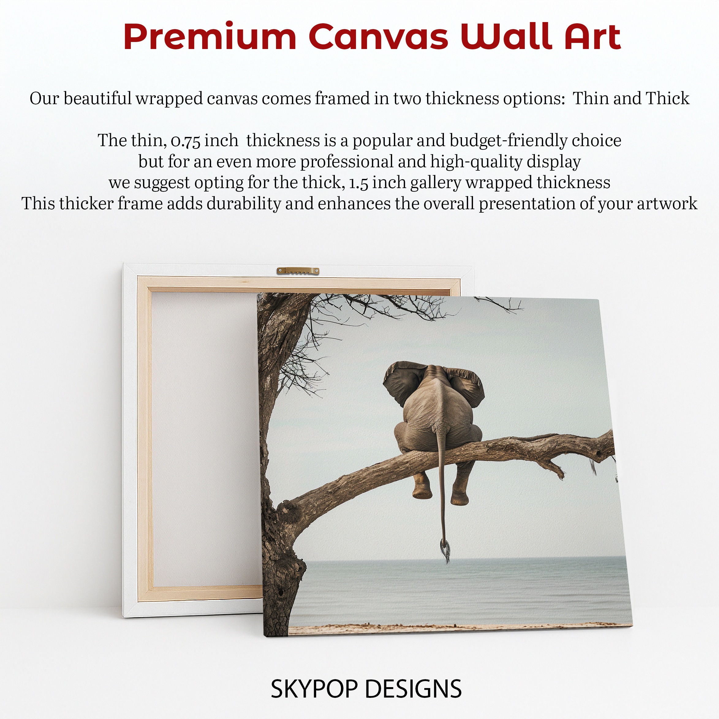 6.jpg Elephant Tree Branch Art