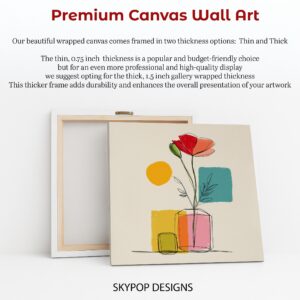 Colorful Poppy Art