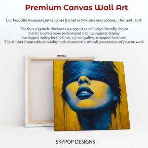 Blue Lips Art