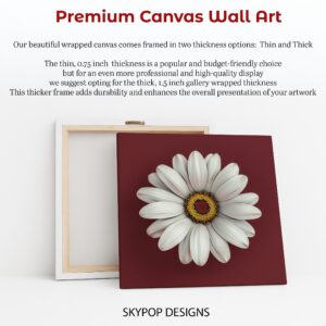 White Daisy Art