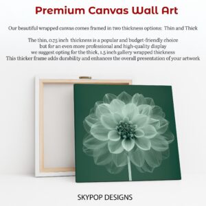 Dahlia Bloom Art
