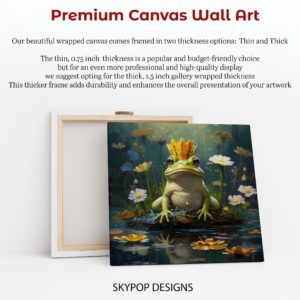 Frog King Art