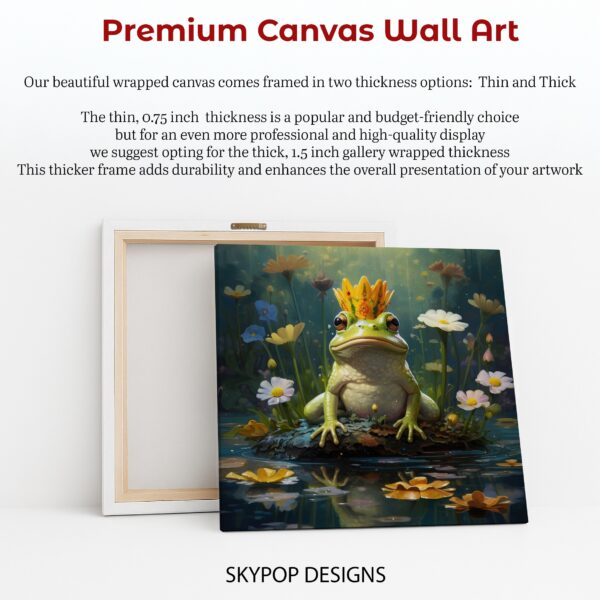 Frog King Art