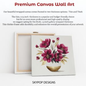 Magenta Bloom Art