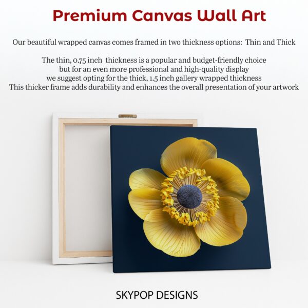 Yellow Flower Art