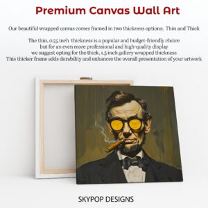 Retro Cigar Smoker Art