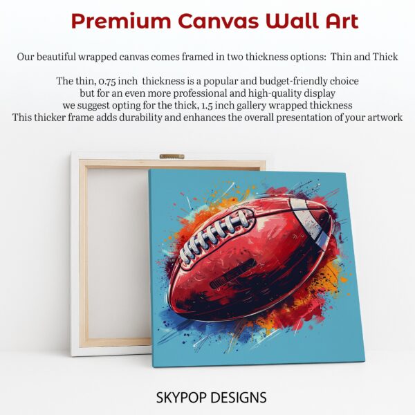 Dynamic Football Art