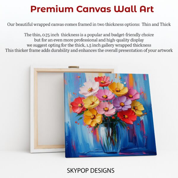 Vibrant Flower Bouquet Art