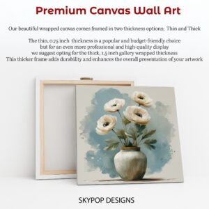 White Poppy Art