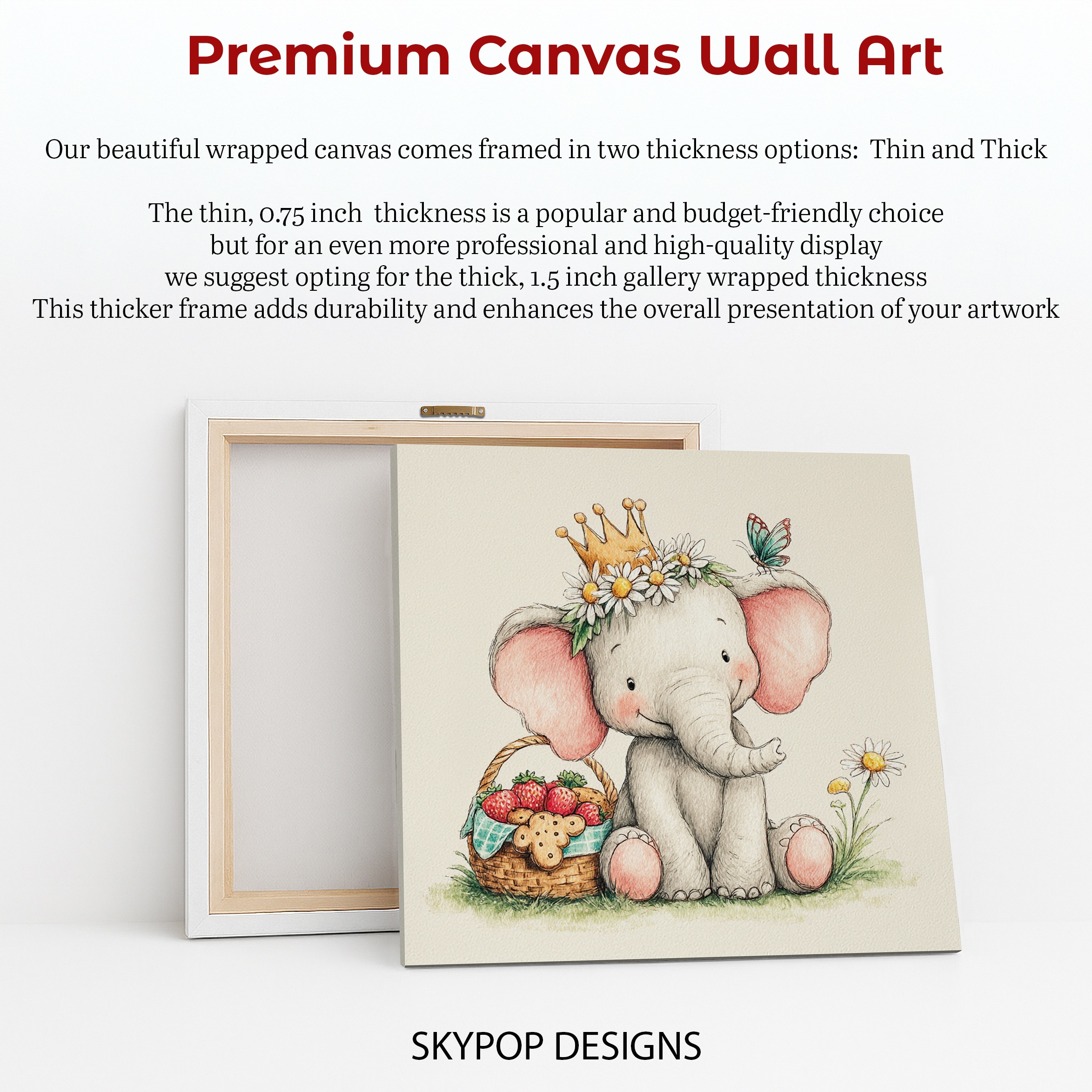 6.jpg Baby Elephant Princess Art
