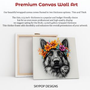 German Shepherd Art