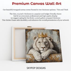 Lion Crown Art