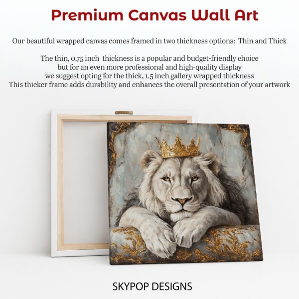 Lion Crown Art