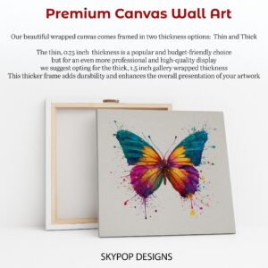 Colorful Butterfly Art