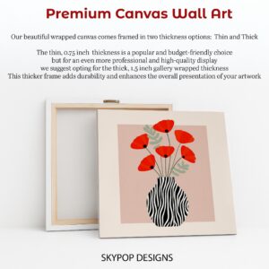 Poppy Vase Art