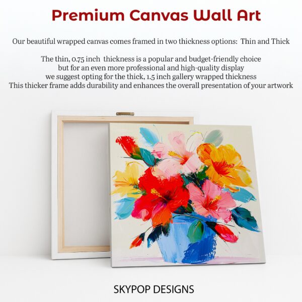 Tropical Hibiscus Bouquet Art