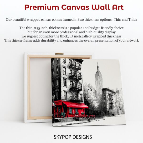 New York City Cafe Art