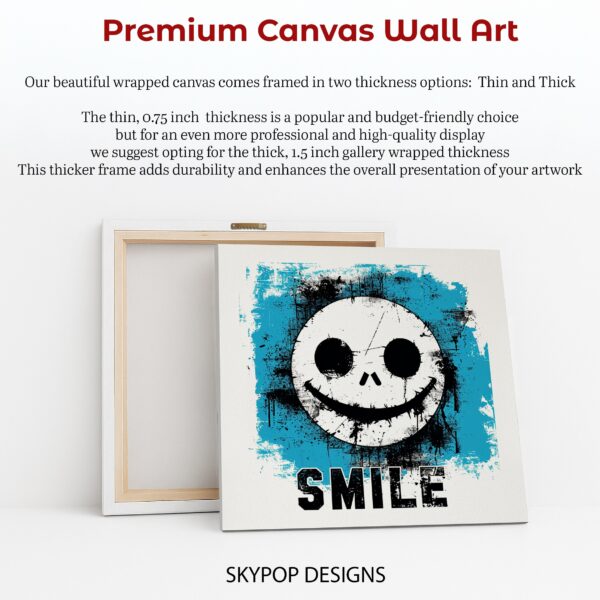 Grunge Smiley Face Art