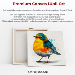 Colorful Bird Art
