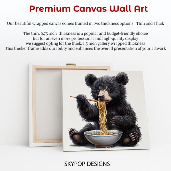 Bear Noodle Art