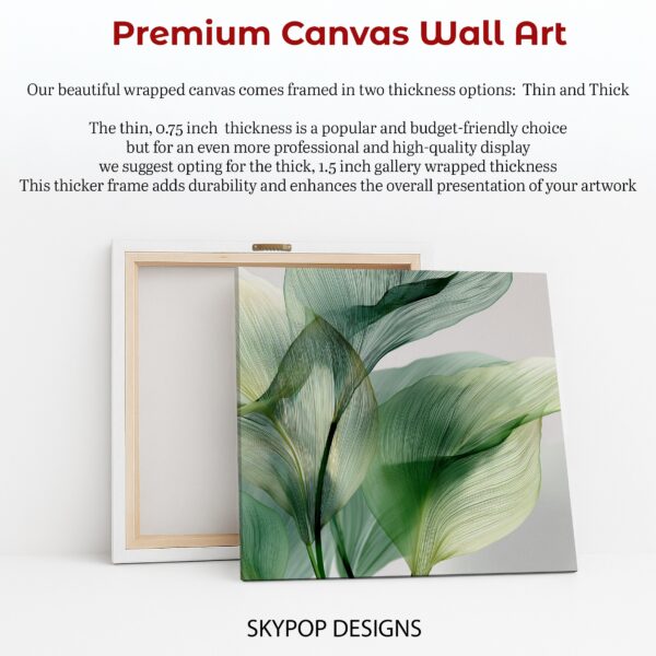 Ethereal Leaf Veins Art