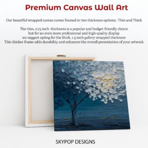 Blue Tree Art