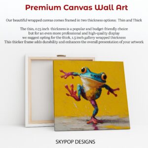 Colorful Frog Art