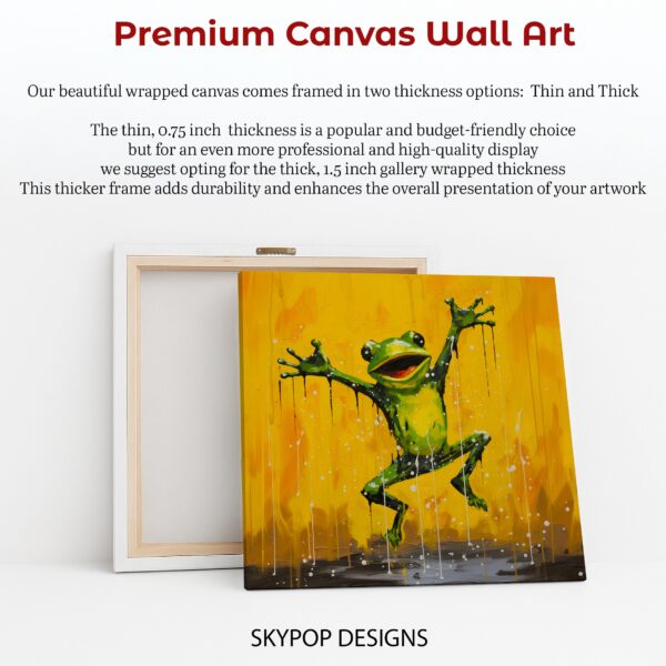 Jumping Frog Art