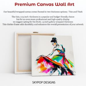 Colorful Dancer Art