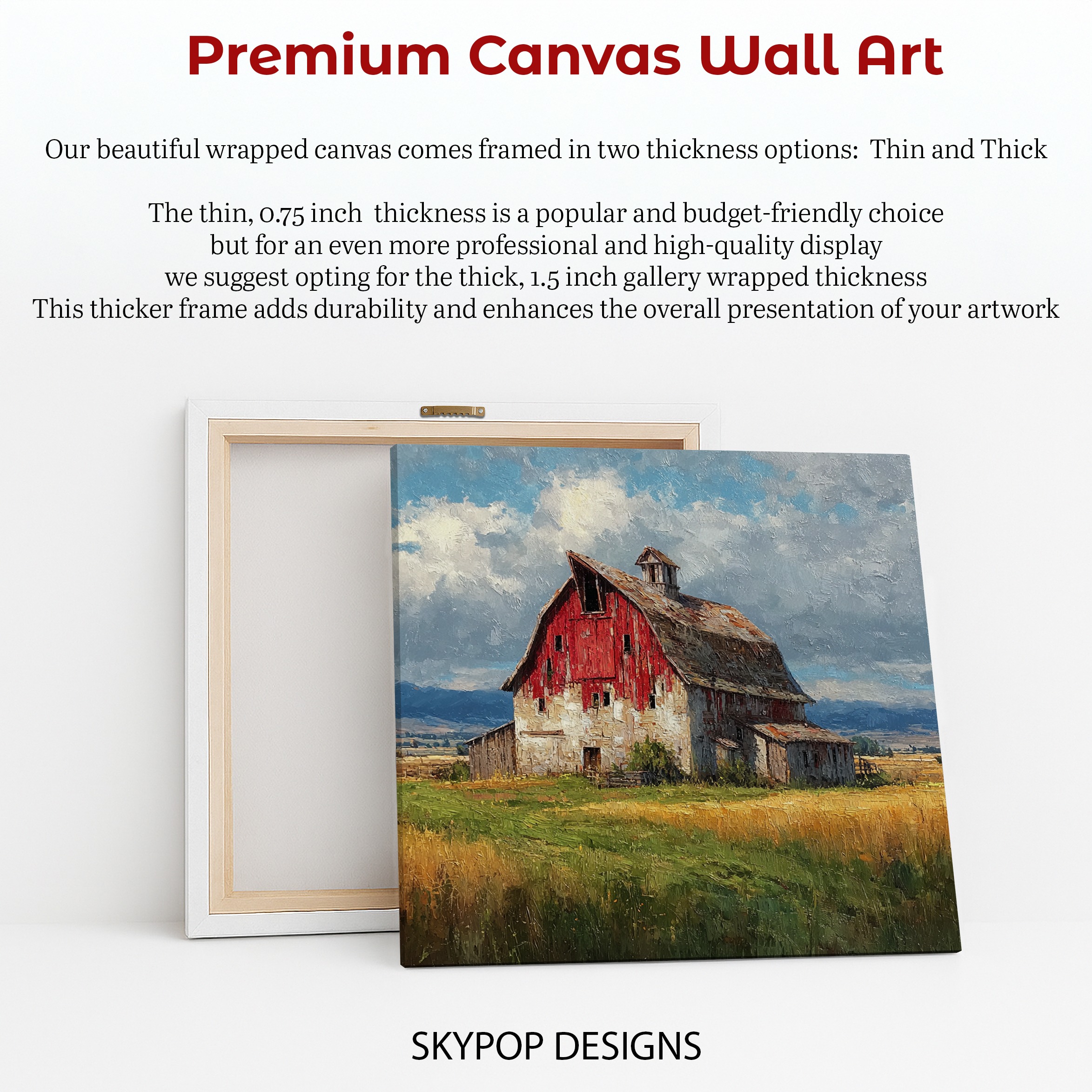 6.jpg Rustic Red Barn Art