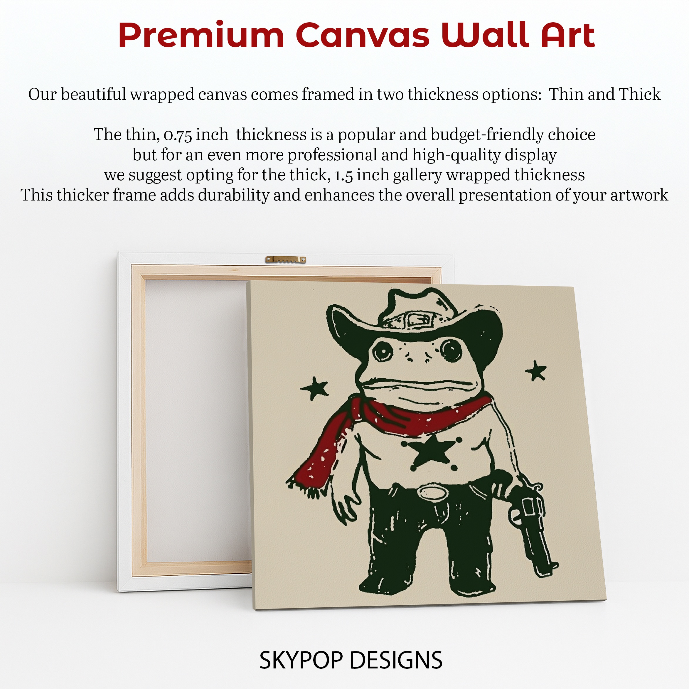 6.jpg Cowboy Frog Art