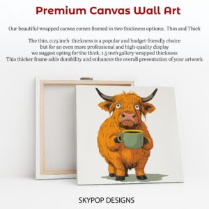Highland Cow Art