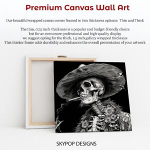 Skull Sombrero Art