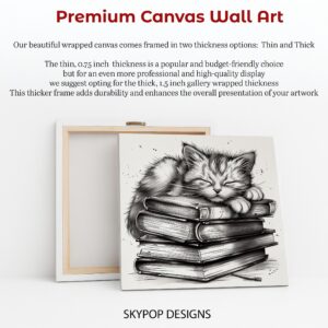 Cat Nap Book Art
