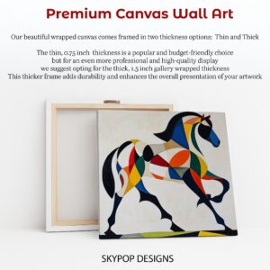 Colorful Horse Art