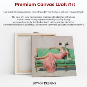 Glamorous Cow Art