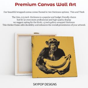 Chimpanzee Banana Art
