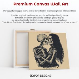 Eternal Love Skeleton Art
