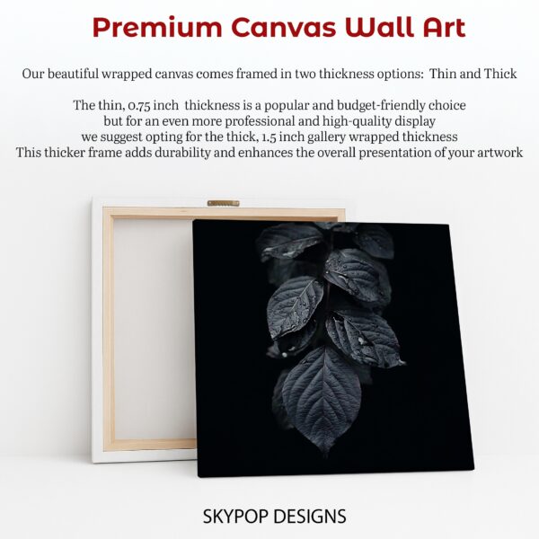 Dark Leaves Art