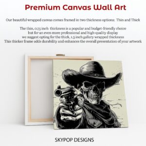 Cowboy Skull Art