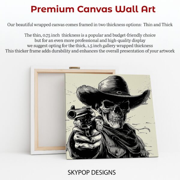 Cowboy Skull Art