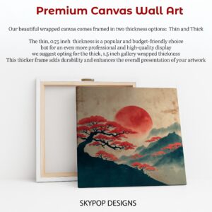 Red Sun Mountain Art