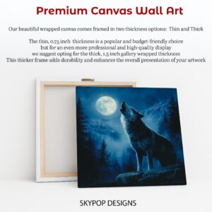 Howling Wolf Art