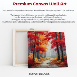 Autumn Forest Path Art