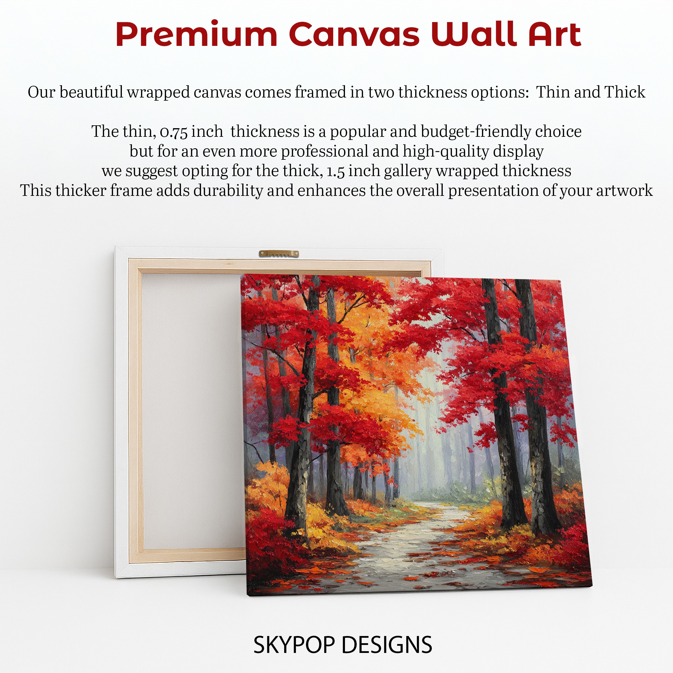 6.jpg Autumn Forest Path Art