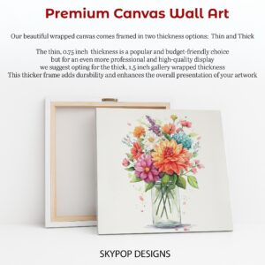 Vibrant Flower Bouquet Art