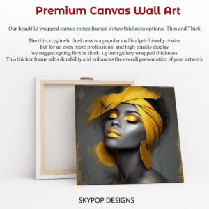Golden Glow Portrait Art
