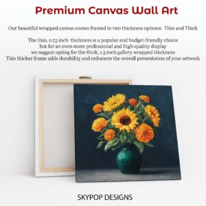 Sunflower Bouquet Art